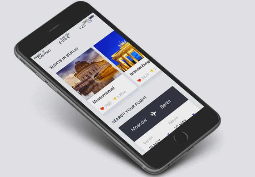 旅游app UI设计